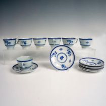 14pc Copeland Spode New Stone Teacups and Saucers