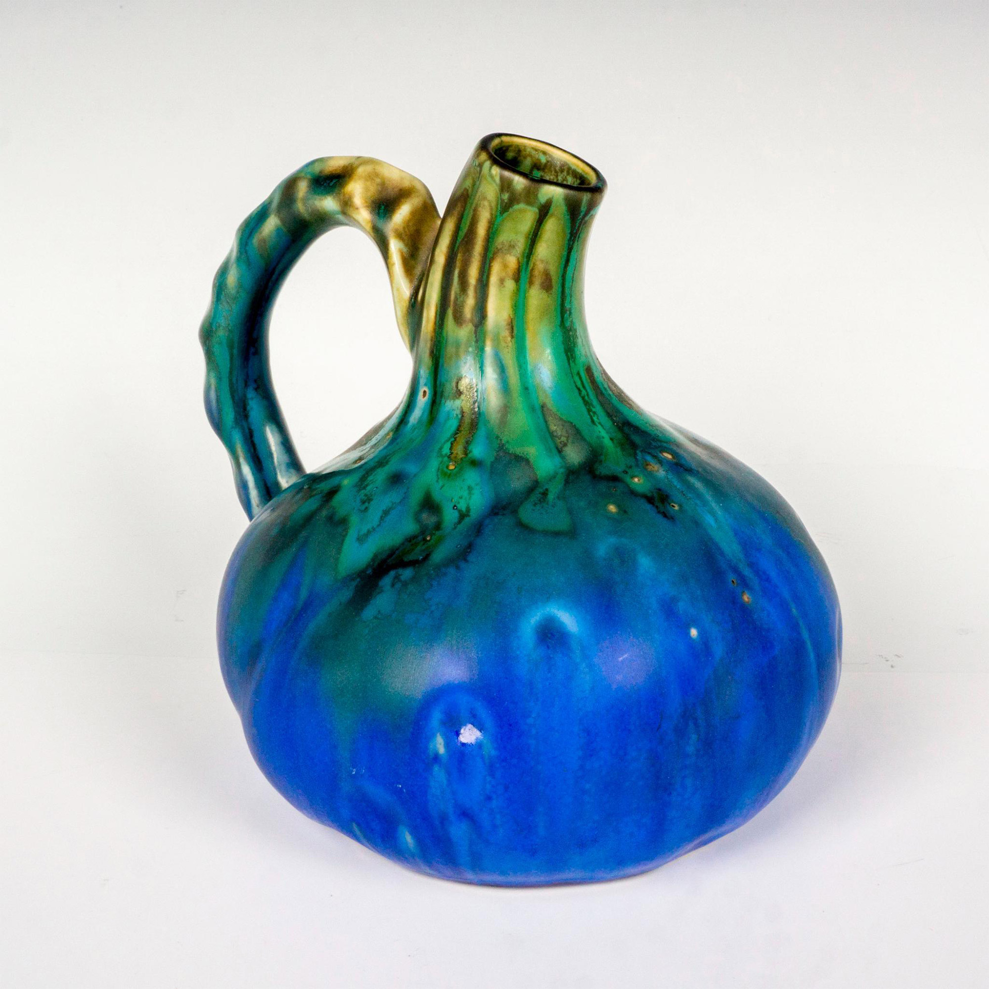 Gilbert Metenier Signed Art Pottery Jug - Image 2 of 3