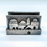 Sterling Silver Judaica Business Card Holder