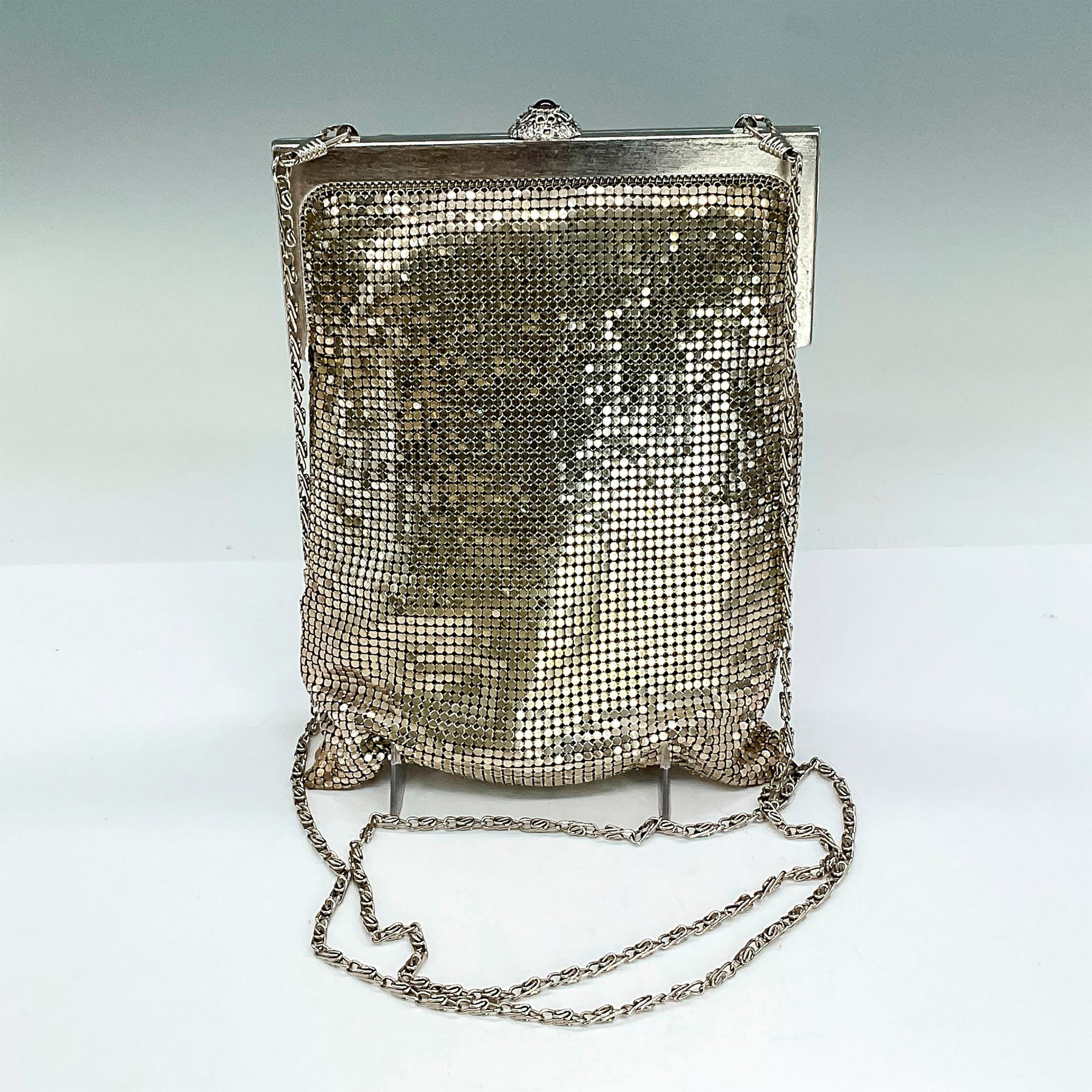 3pc Vintage Whiting and Davis Metal Mesh Handbags - Image 6 of 10