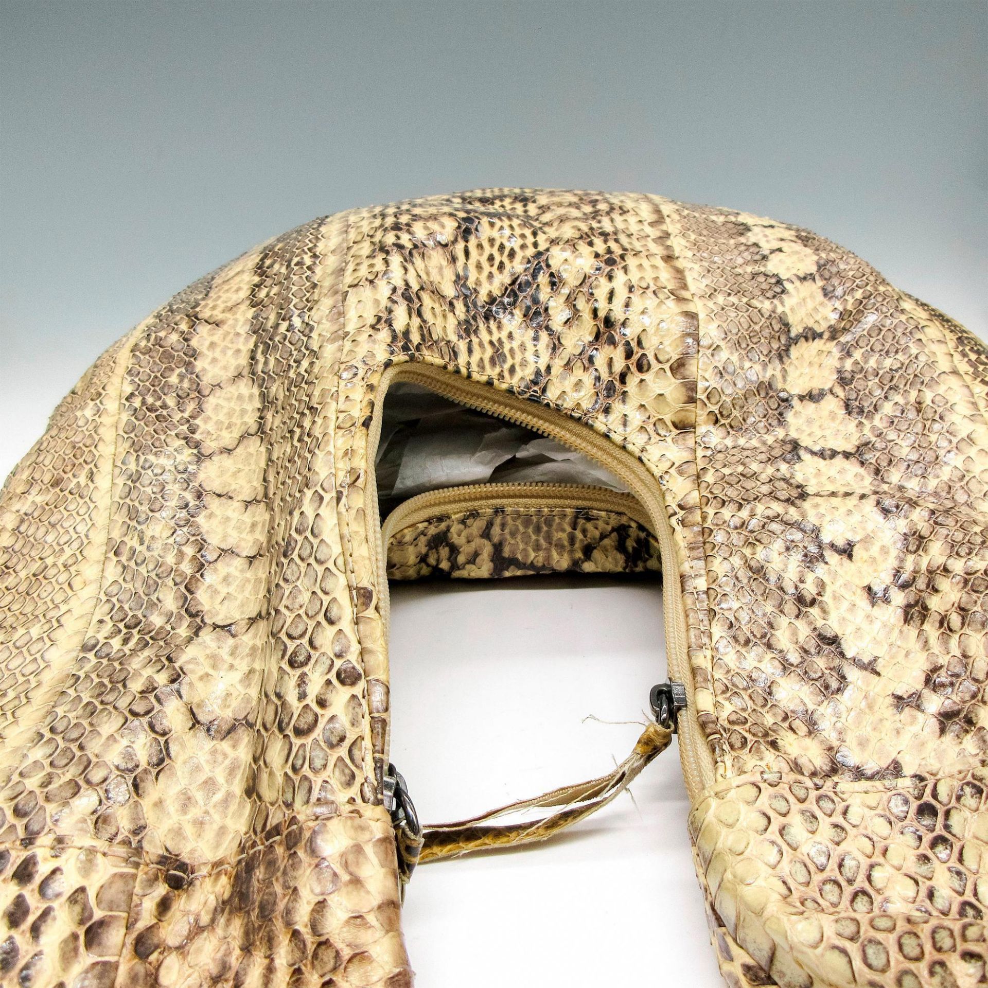 Van Eli Python Snakeskin Shoulder Bag - Image 3 of 3