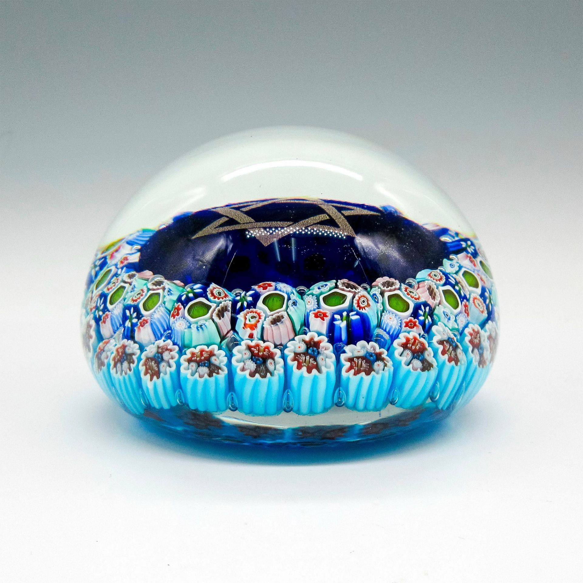 Murano Glass Millefiori Paperweight - Image 2 of 3