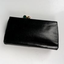 Judith Leiber Snakeskin Evening Clutch