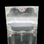 Art Nouveau Sterling Silver and Glass Candle Guard