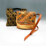 2pc Designer Fabric Handbags