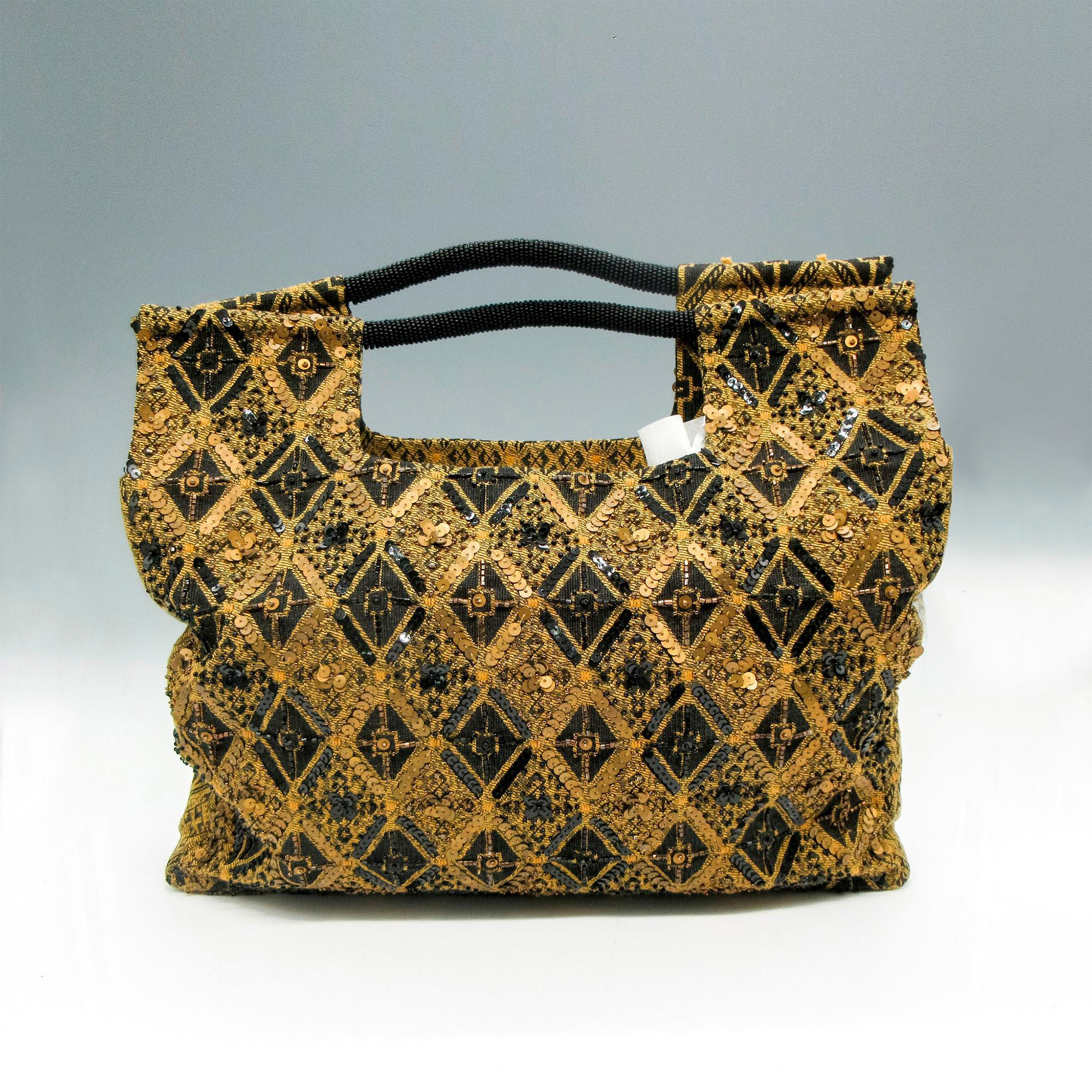 2pc Designer Fabric Handbags - Image 2 of 3