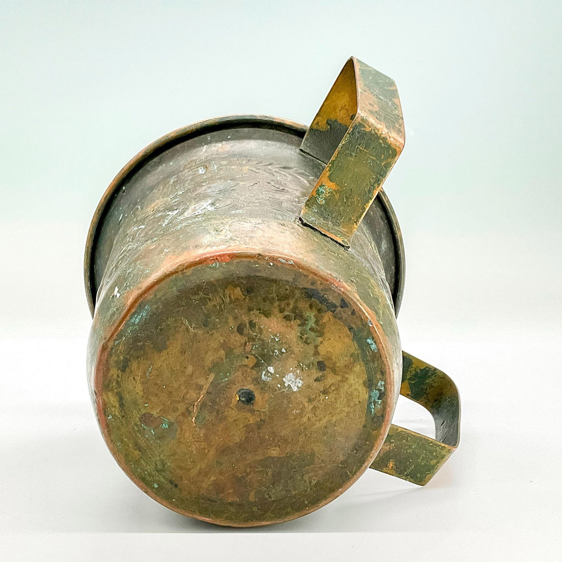 2pc Antique Copper Netilat Yadayim Washing Cups, Israel - Bild 7 aus 7