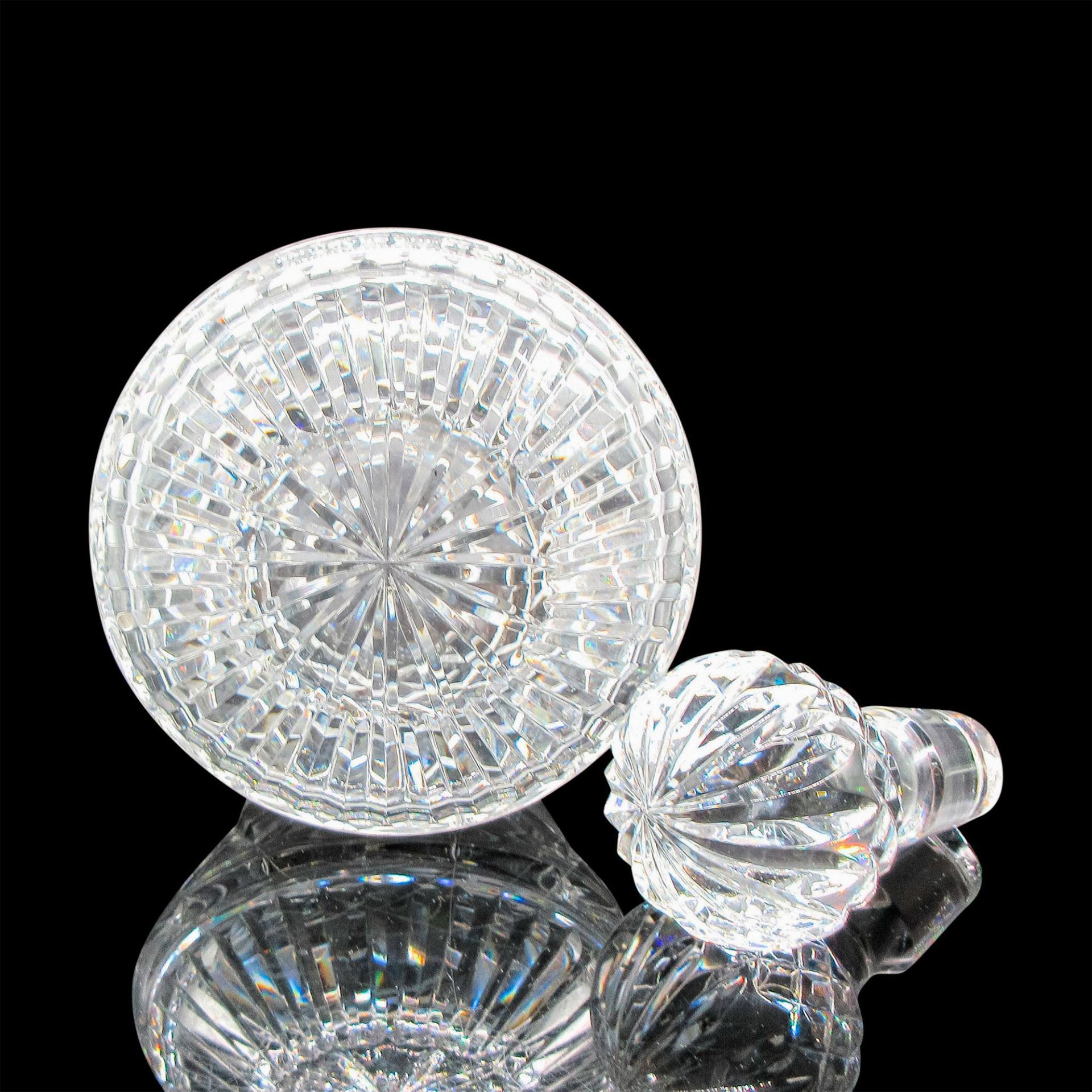 Waterford Crystal Decanter and Stopper, Lismore - Image 3 of 3