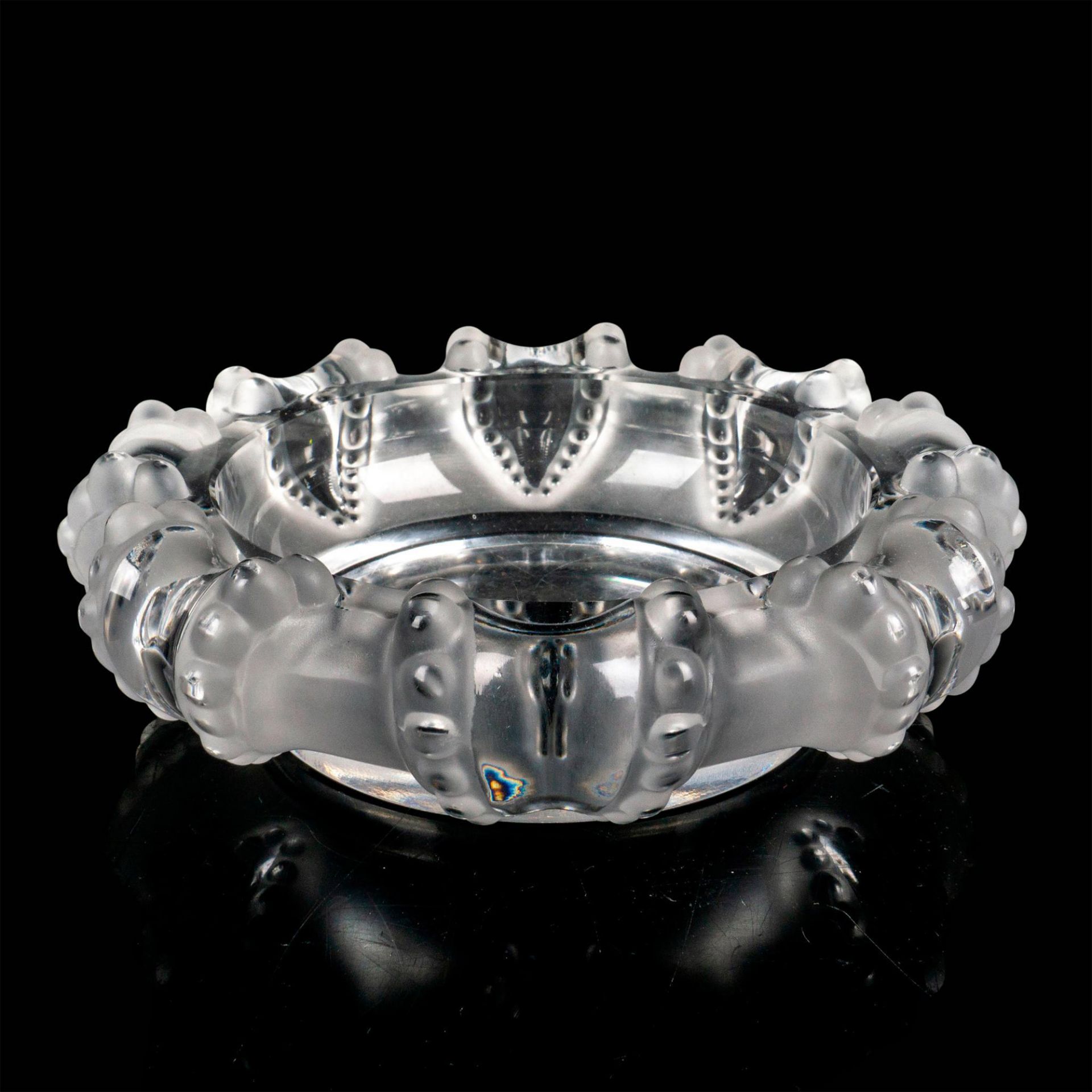 Lalique Crystal Ashtray, Cannes