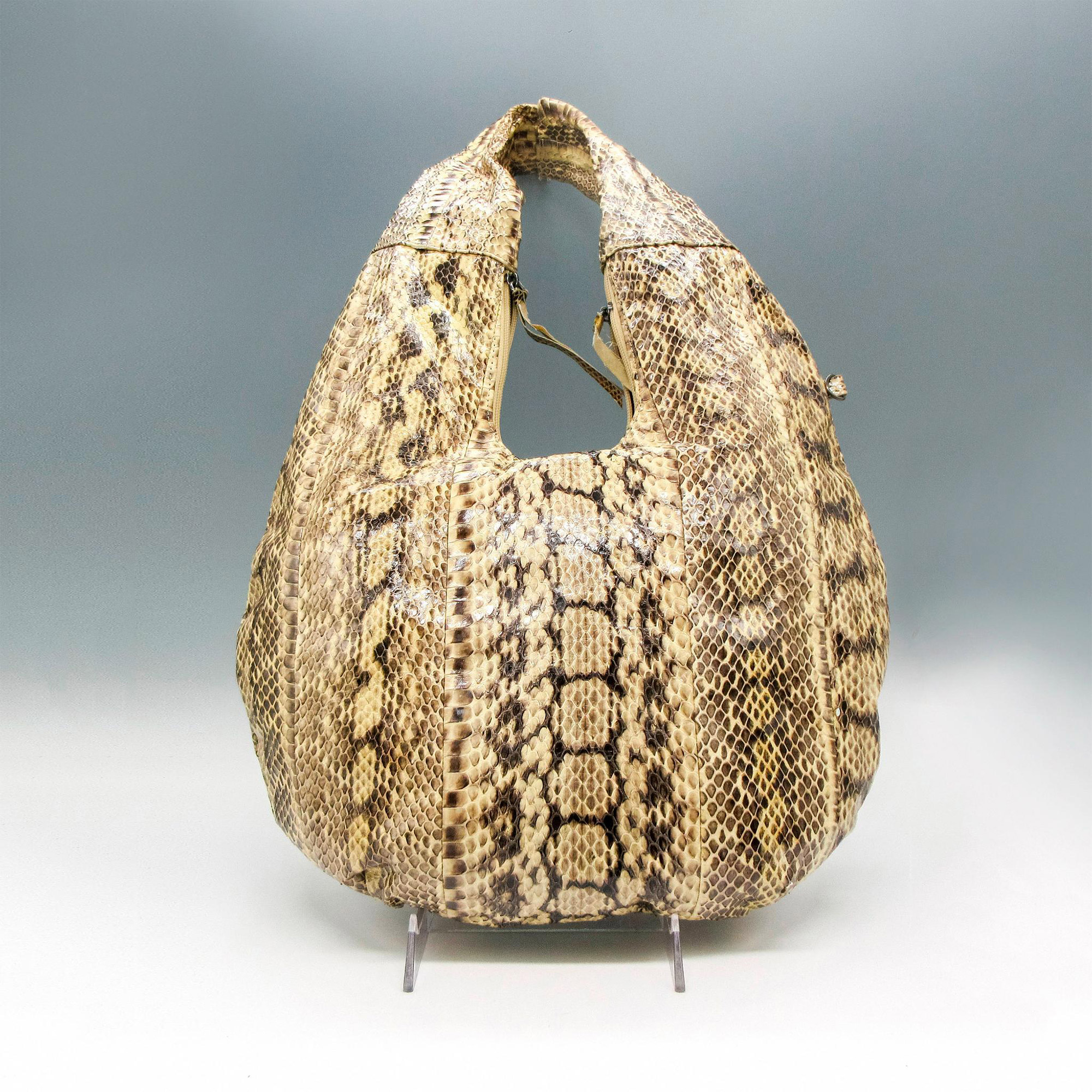 Van Eli Python Snakeskin Shoulder Bag