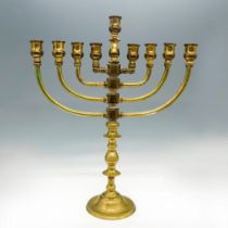 Vintage Brass Menorah