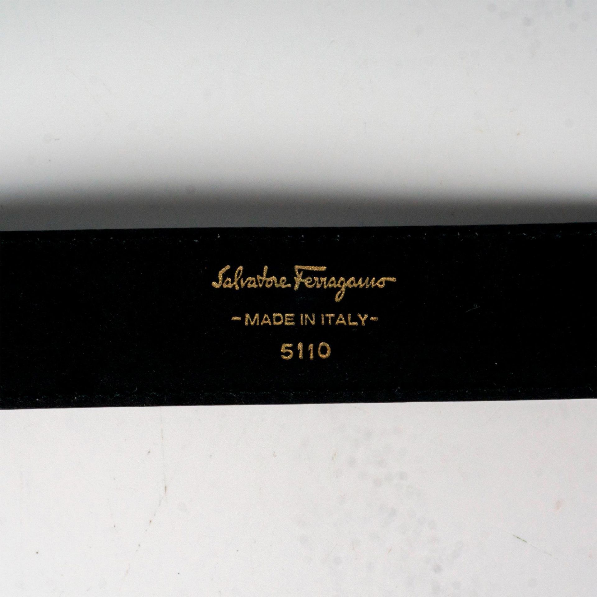 2pc Belts Ferragamo and Canali from Italy - Image 3 of 5