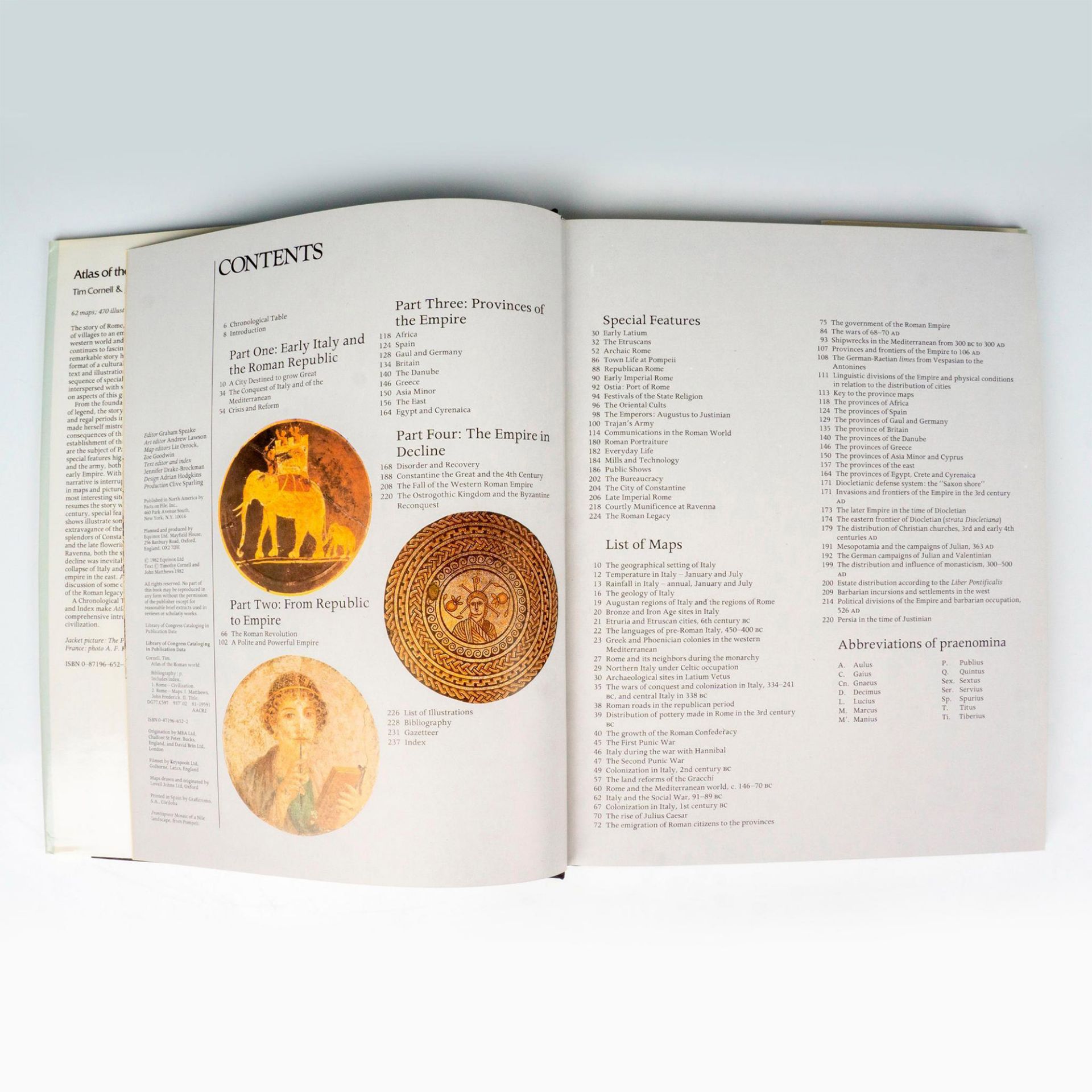 Atlas of The Roman World Book by Tim Cornell and J. Matthews - Image 3 of 3