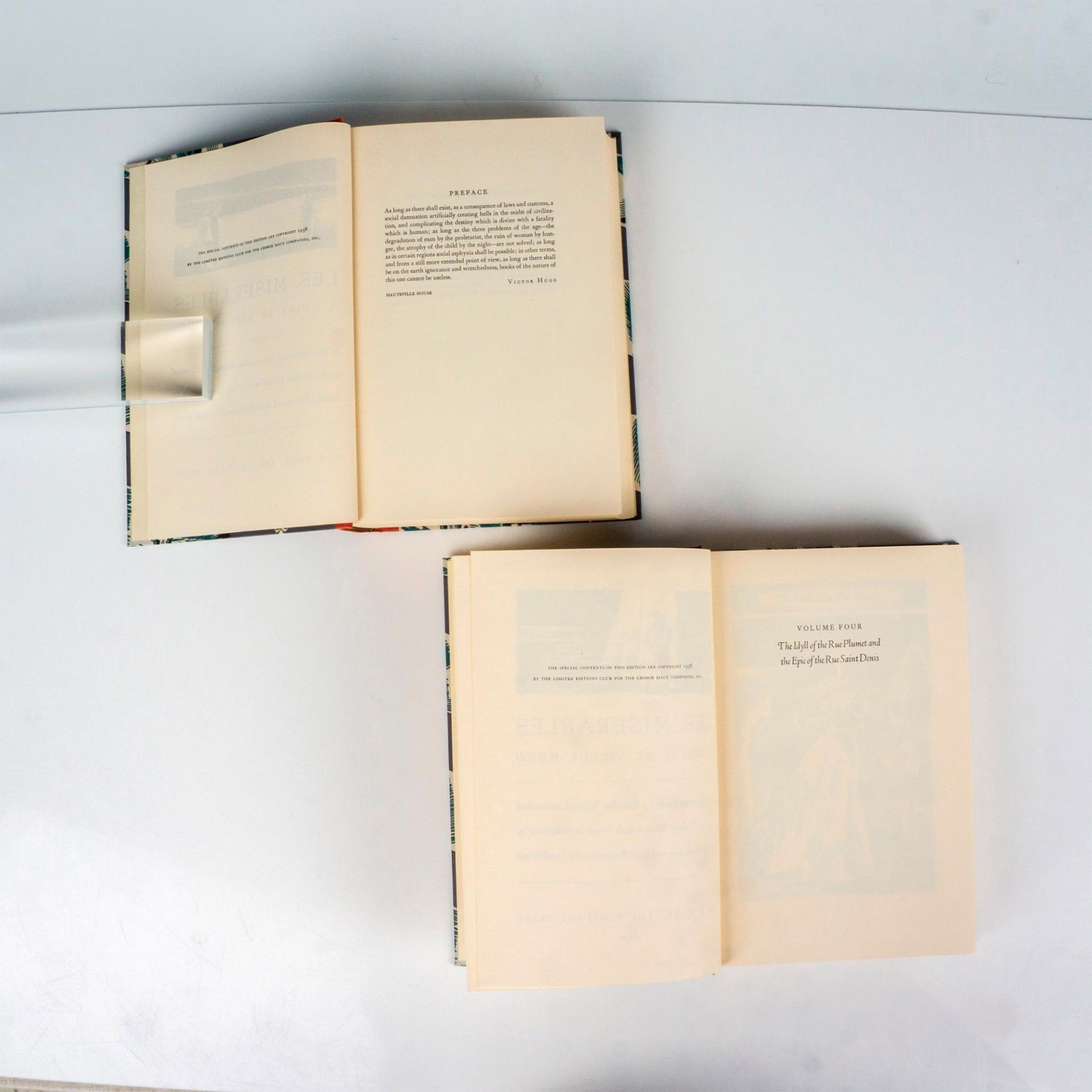 2 Volumes First Edition Les Miserables by Victor Hugo - Image 3 of 3