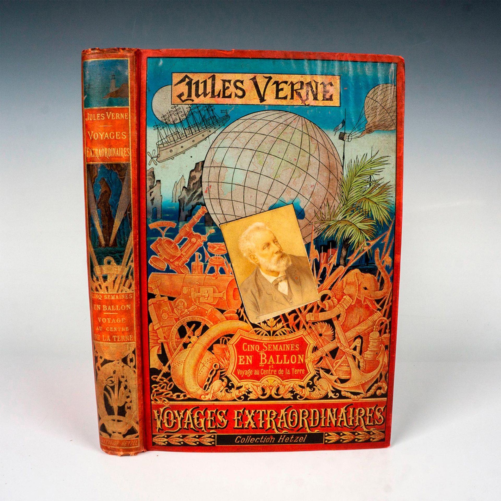 Jules Verne, Cinq Semaines en Ballon, Au Portrait Colle