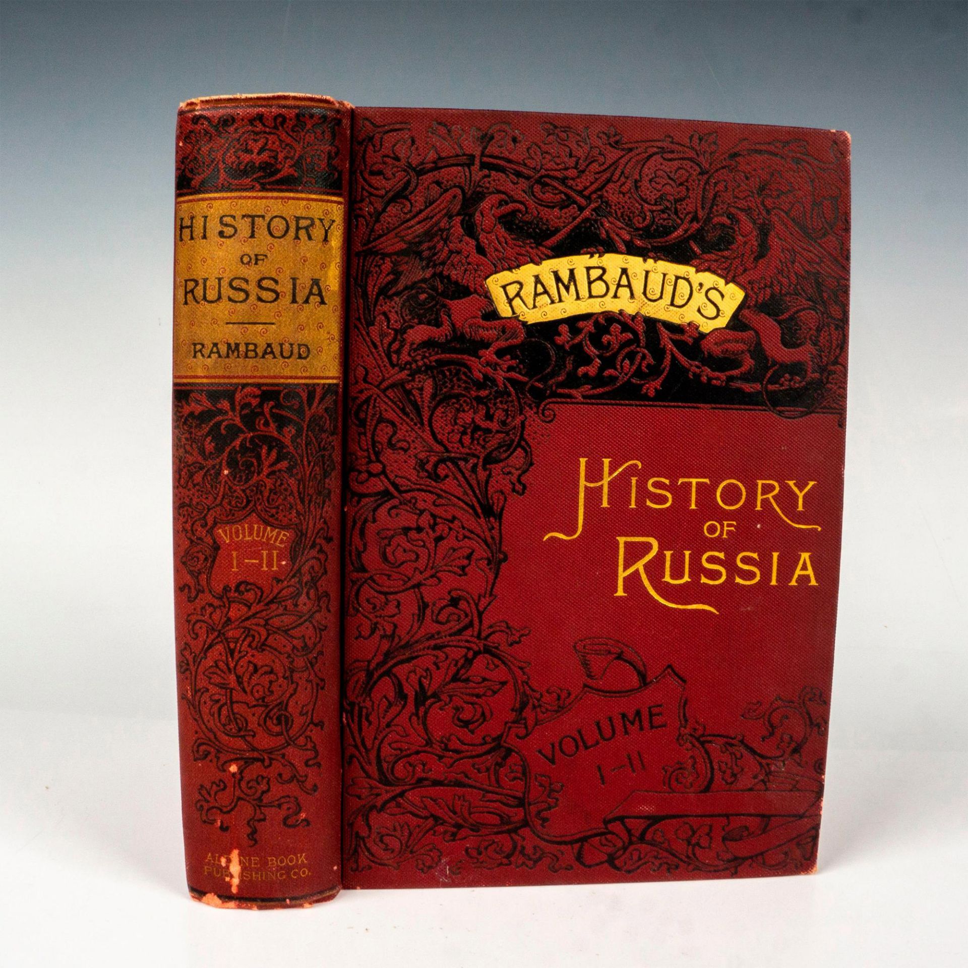 Rambaud's History of Russia Book, Volume 1-2