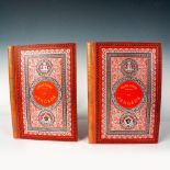 Jules Verne, 2 Vols. La Jangada, Aux Initiales, Argentees