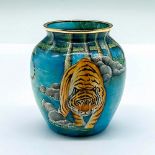 Moorcroft Small Enamel Tigers Vase
