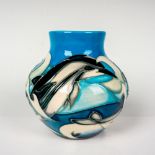 Moorcroft Pottery Dolphins Vase