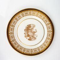 Boehm Porcelain Honor America Plate, The Double Eagle
