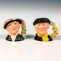 Pair of Royal Doulton Character Jugs Pearly Boy/Pearly Girl