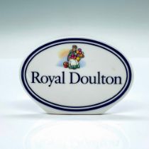 Royal Doulton Bone China Dealer Display Plaque
