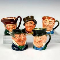 5pc Royal Doulton Small Character Jugs from Charles Dickens