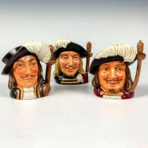 Royal Doulton Three Musketeers Character Jug Set