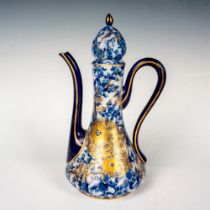 Doulton Burslem Flow Blue Coffee Pot