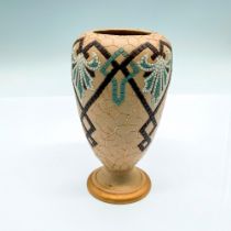 Doulton Lambeth Vase with Geometric Pattern