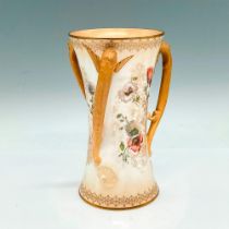 Doulton Burslem Vase, Flowers