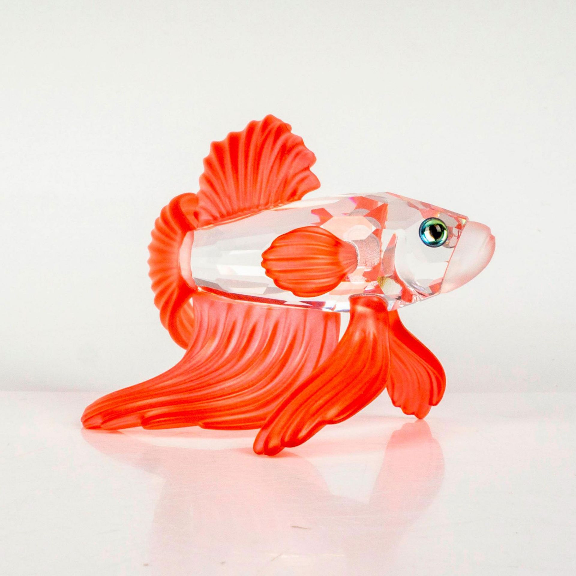 Swarovski Crystal Figurine, Siamese Fighting Fish - Bild 2 aus 3