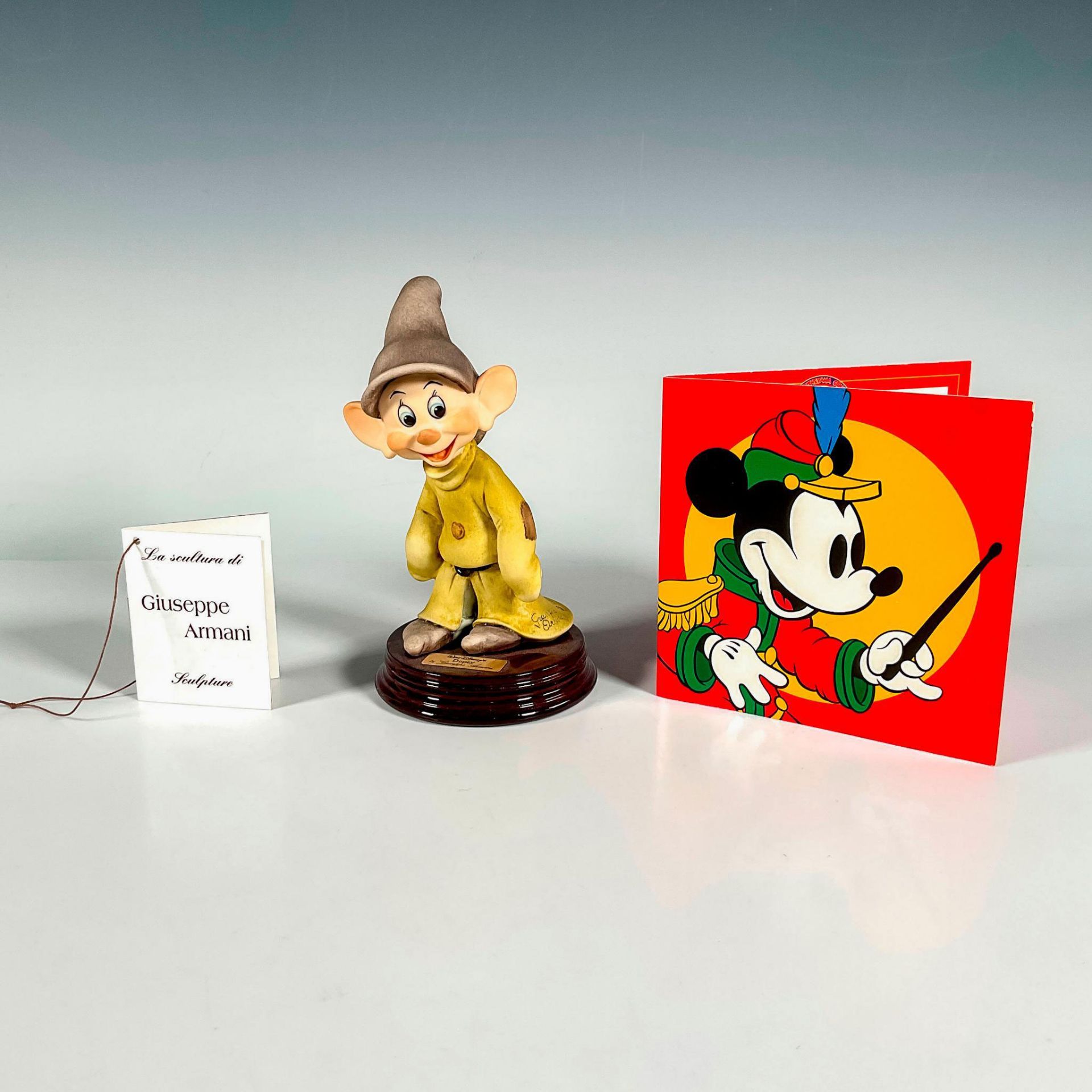 Florence Giuseppe Armani Disney Figurine, Dopey - Image 2 of 5