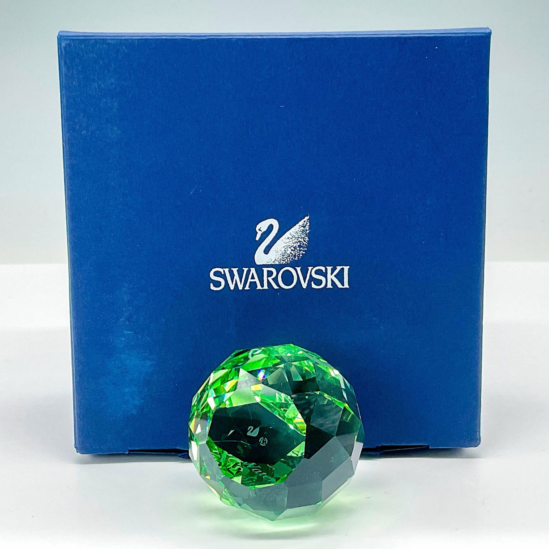 Swarovski SCS Crystal Paperweight Water Project - Image 3 of 3