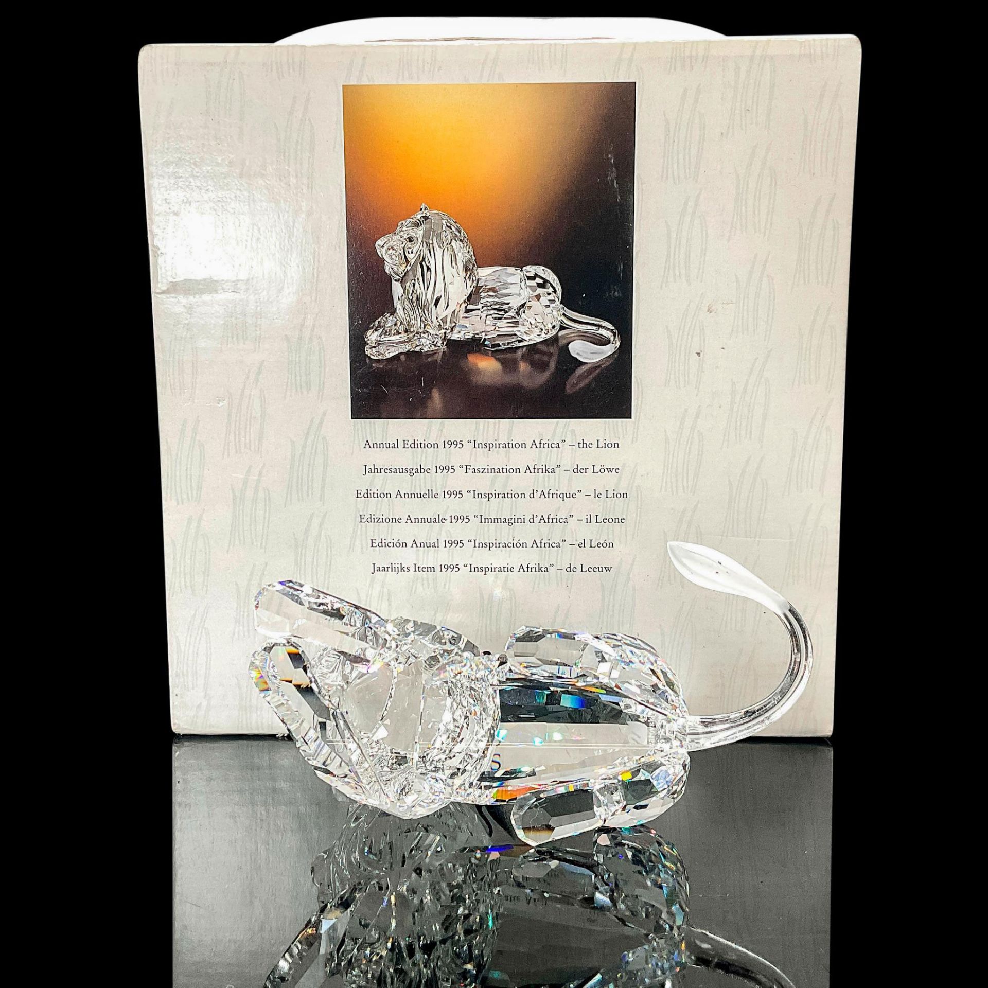 Swarovski SCS Crystal Figurine Lion - Bild 3 aus 3