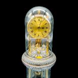 Vintage Linden Quartz Crystal Anniversary Clock