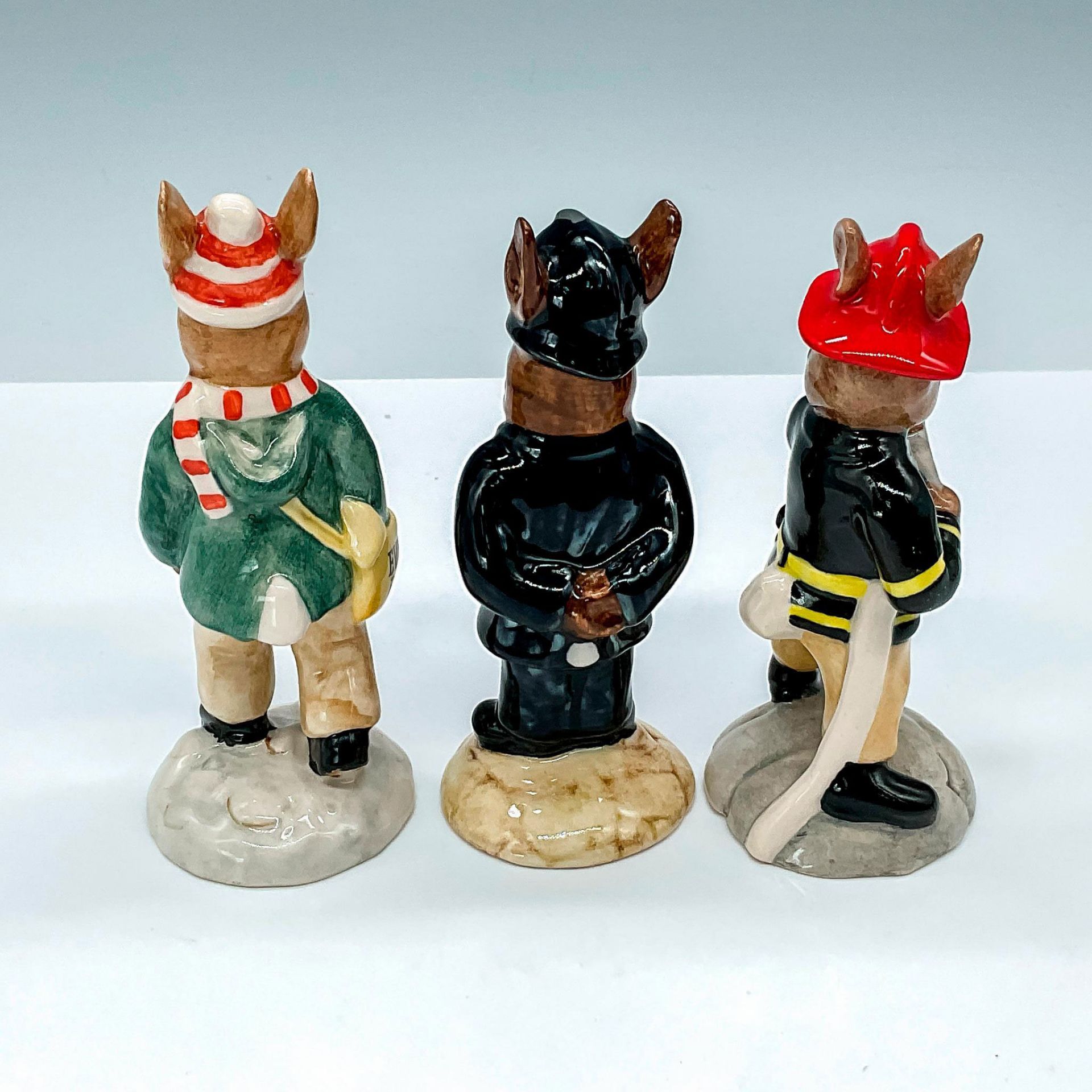 3pc Royal Doulton Bunnykins, Professional Figurines - Image 2 of 3