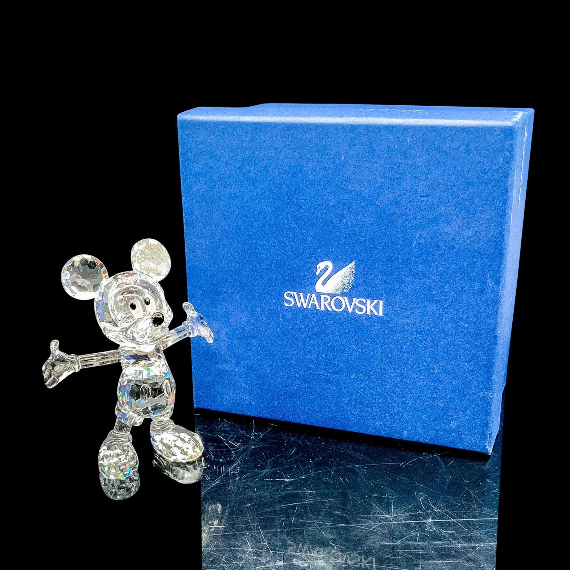 Swarovski Crystal Disney Figurine, Mickey Mouse 687414 - Image 3 of 3