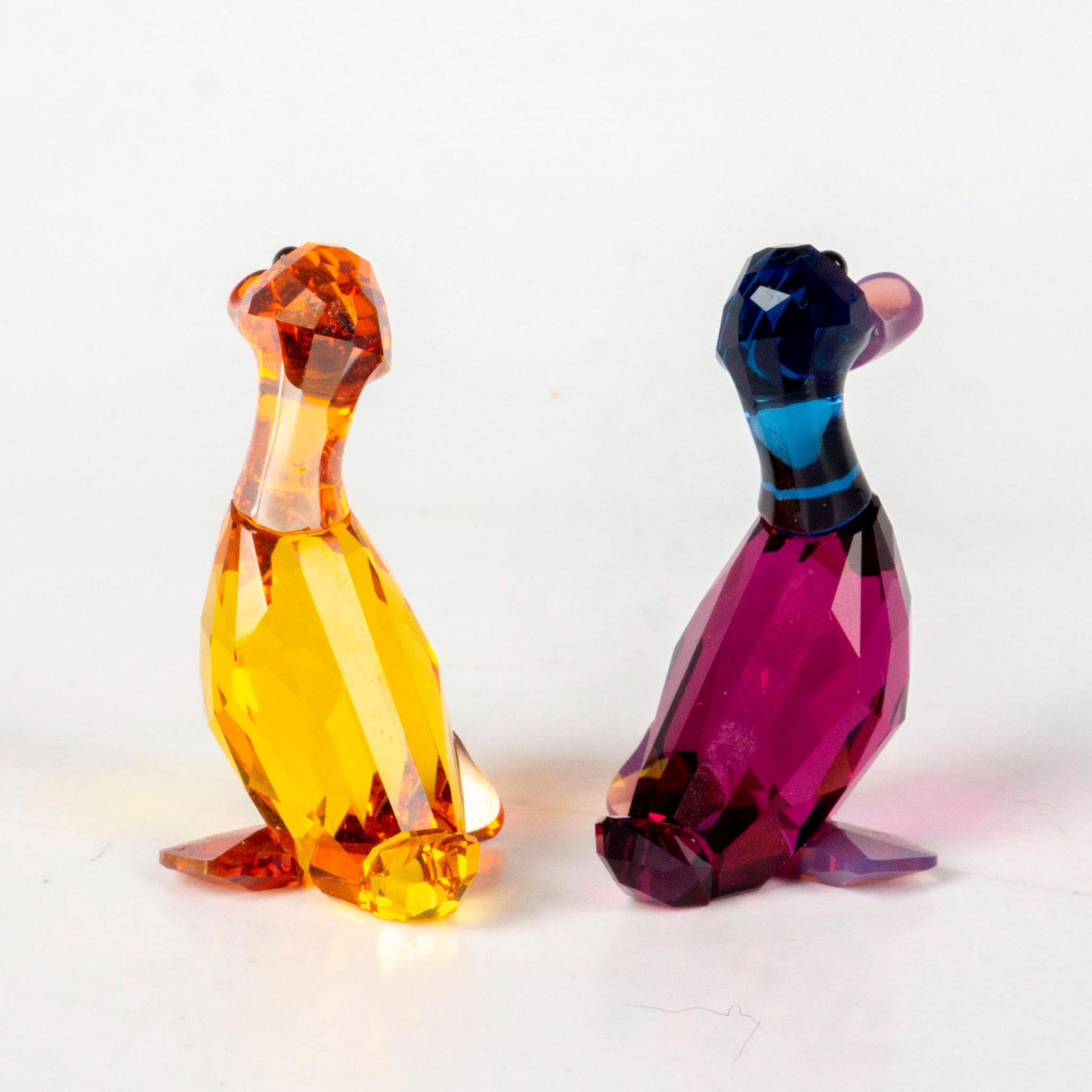 Pair of Swarovski Crystal Figurines, Lily and Luke - Image 2 of 3