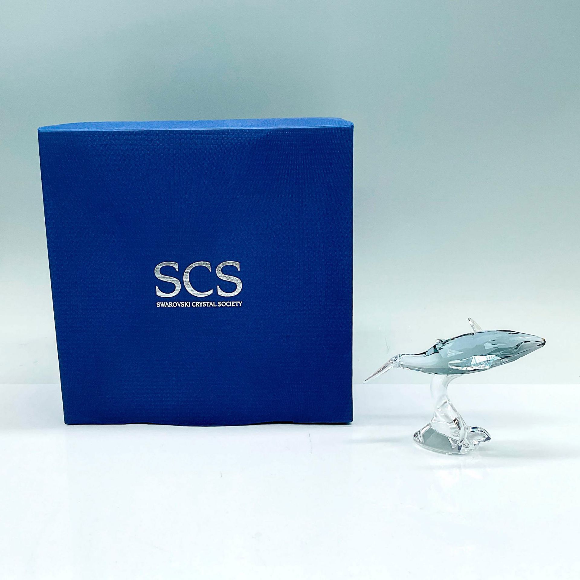 Swarovski Crystal Society Figurine, Young Whale - Image 2 of 3