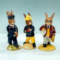 3pc Royal Doulton Bunnykins, Professional Figurines