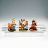 6pc Annette Petersen Miniature Figurines, Wee Forest Folk