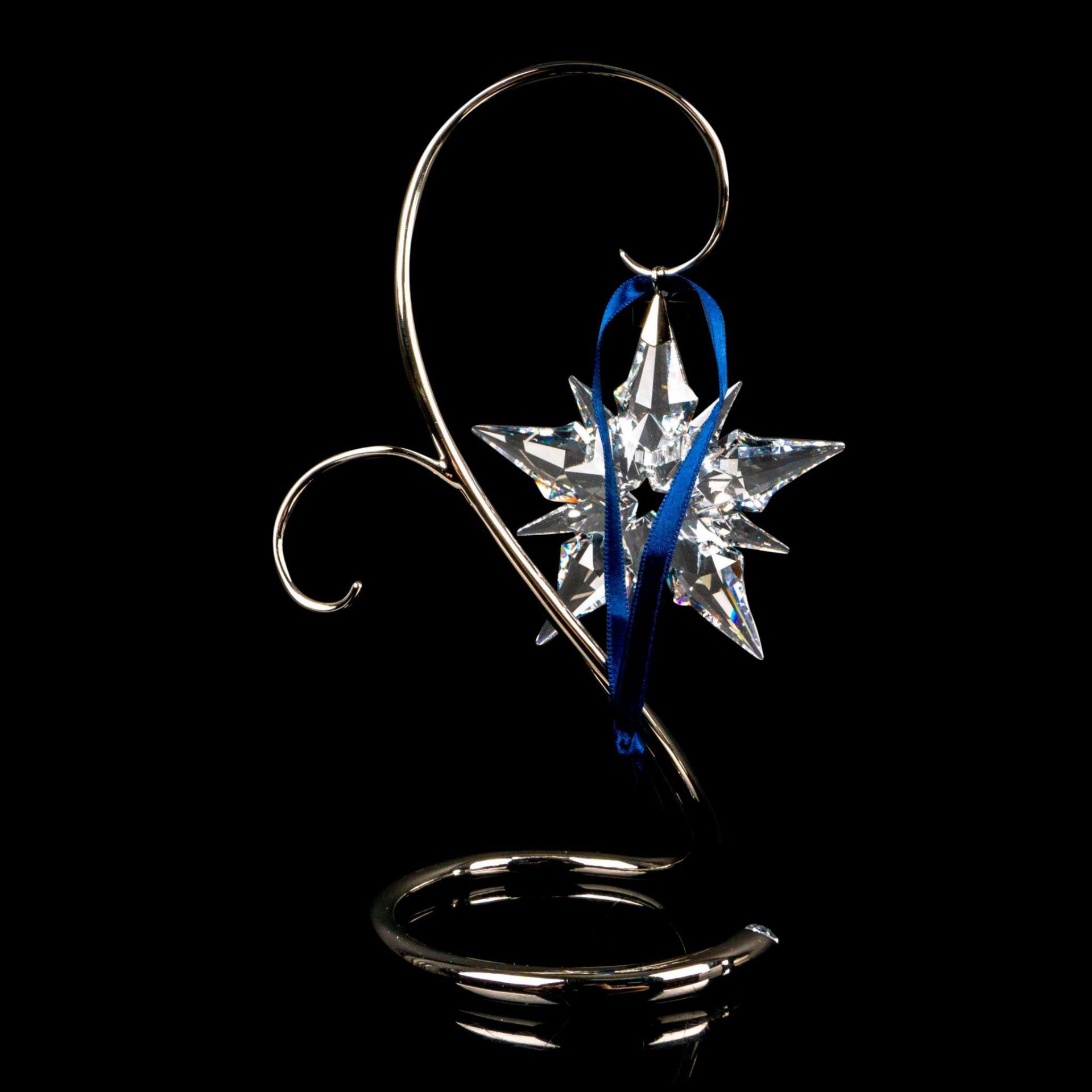 Swarovski Crystal Christmas Ornament 2001 with Stand - Bild 2 aus 3