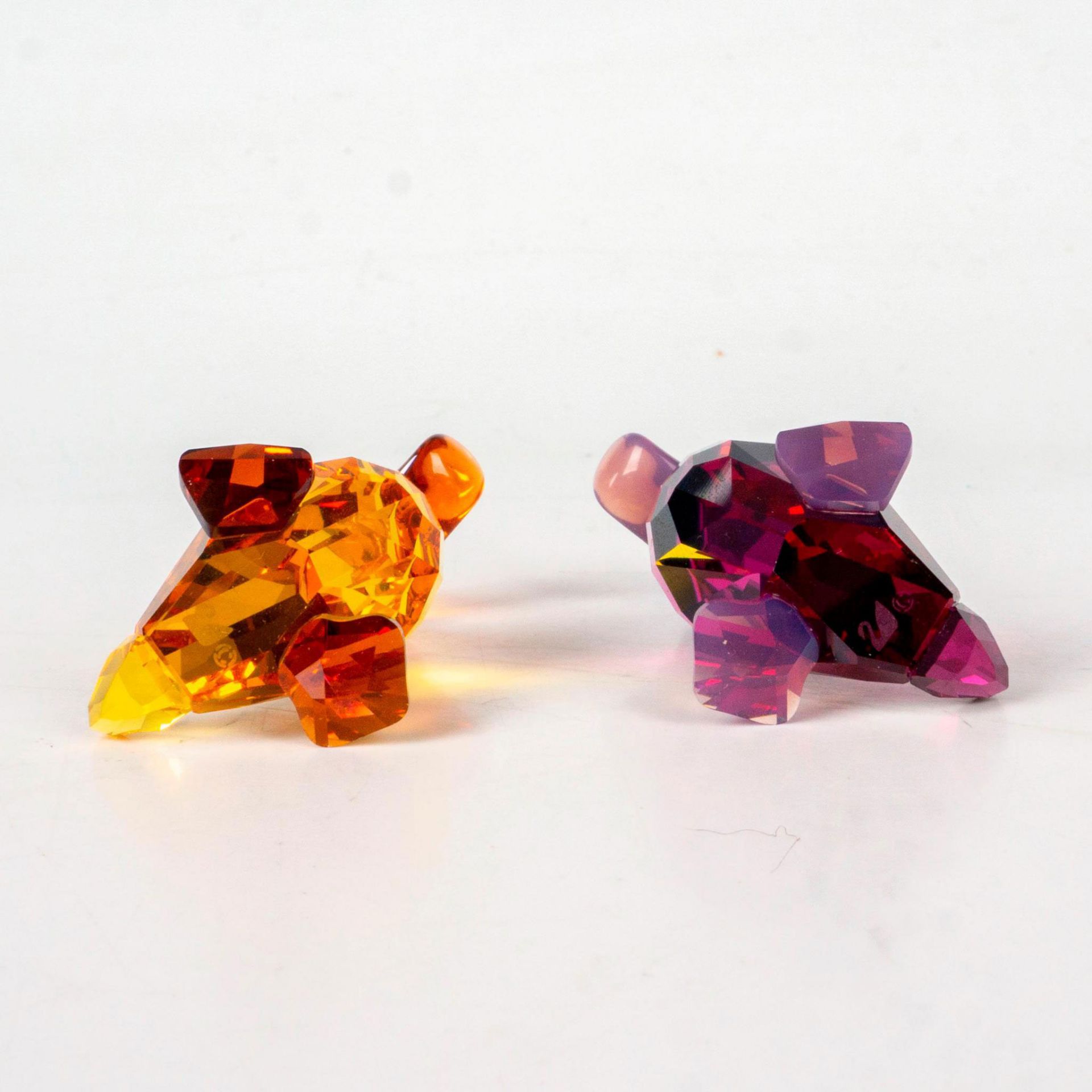 Pair of Swarovski Crystal Figurines, Lily and Luke - Image 3 of 3