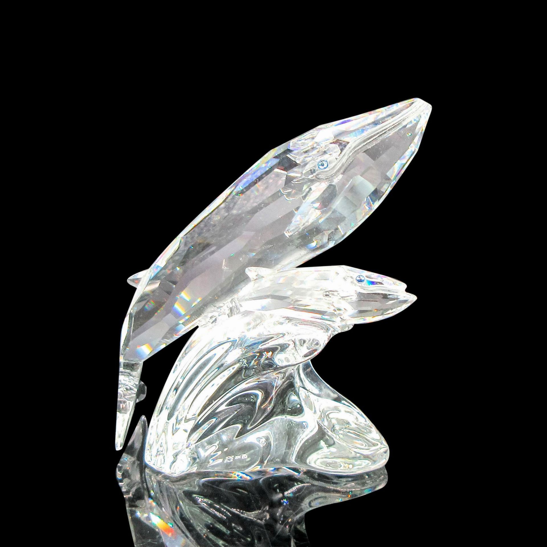 Swarovski Crystal Figurine, Care For Me Whales - Bild 2 aus 3