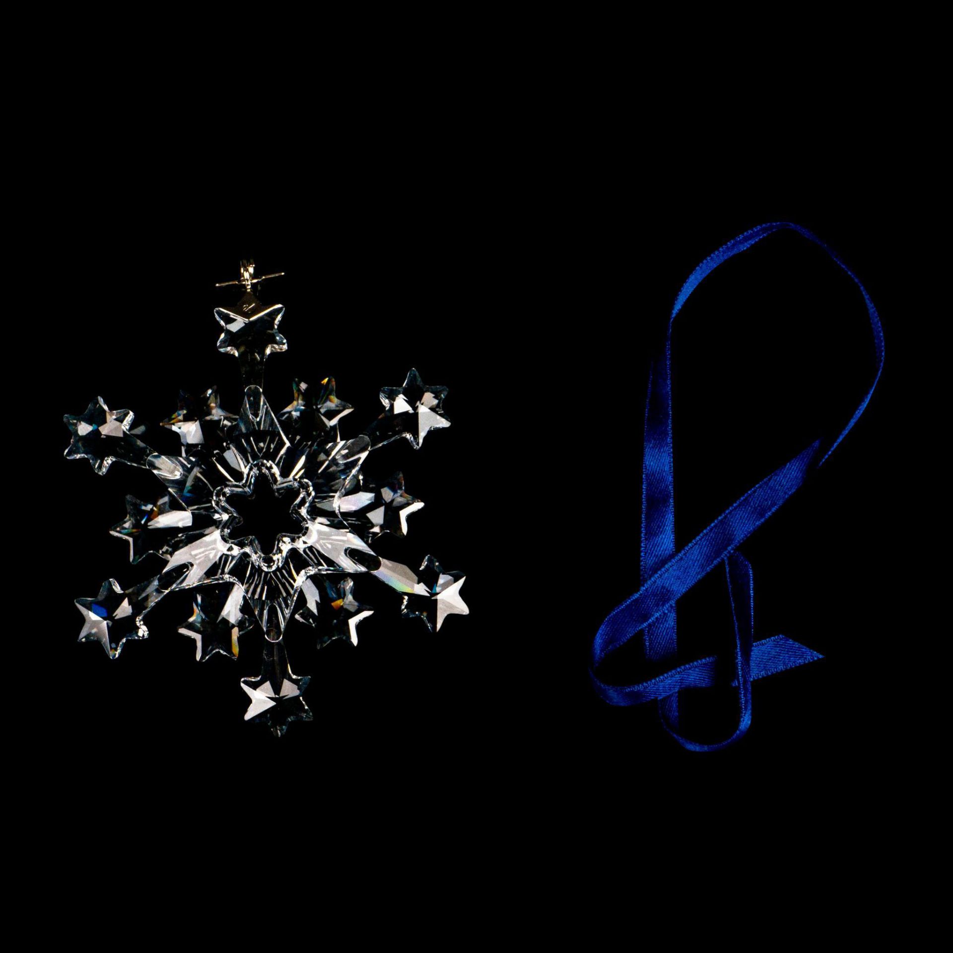 Swarovski Crystal Christmas Ornament, Snowflake 2004 - Image 2 of 3