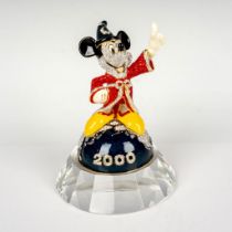 2pc Arribas Brothers Figurine + Base, 2000 Mickey Sorcerer