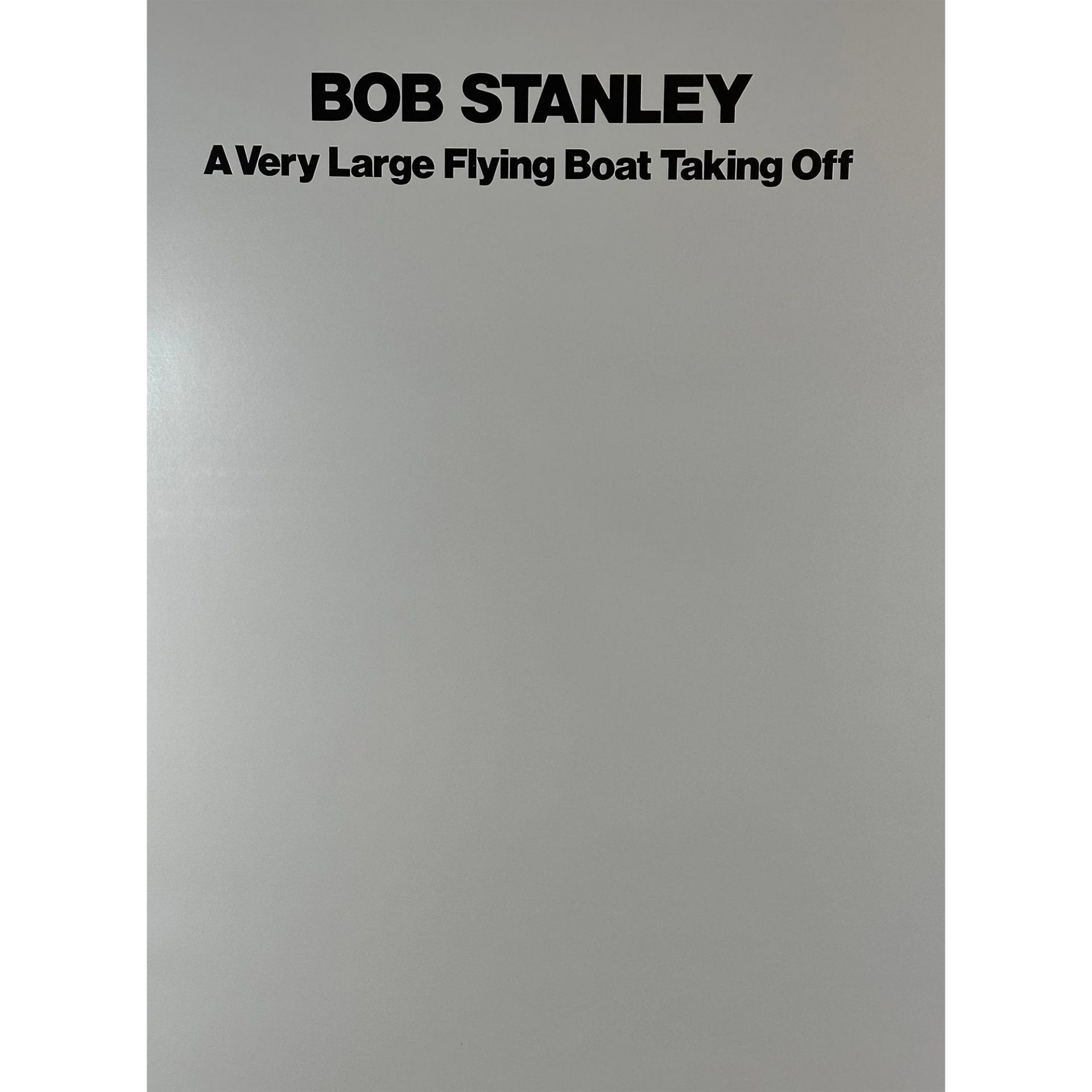 Robert Stanley (1932-1997) 3 lithographs, A Very Large Flying Boat Taking Off, signed - Image 5 of 6