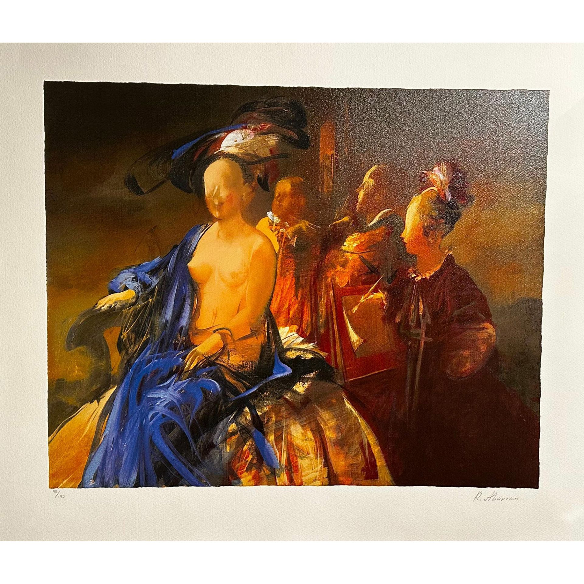 Ruben Abovian (1948-2023) Serigraph, Renaissance, Signed