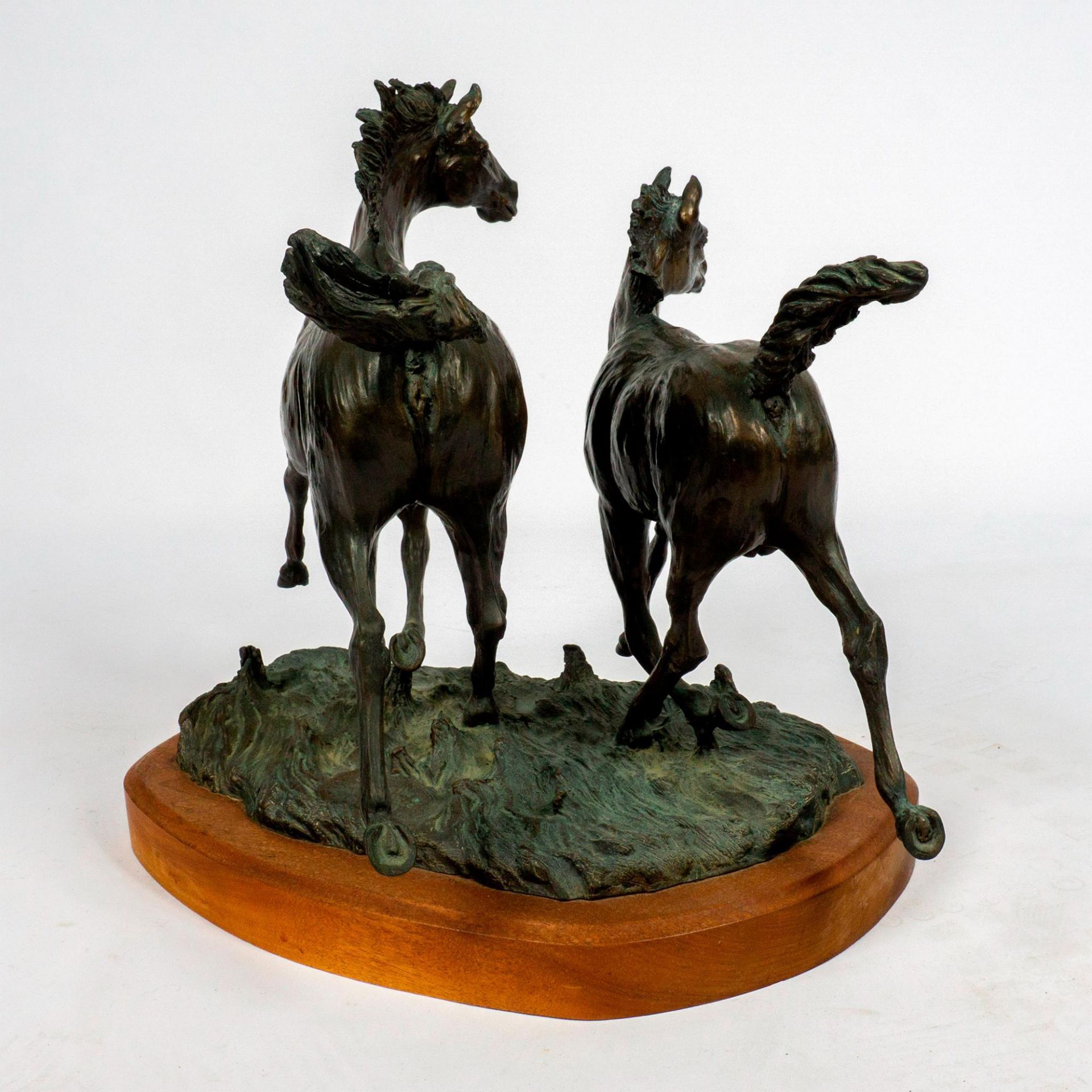 Carl Wagner (American, 1938-2011) Bronze Sculptured, Signed - Bild 3 aus 3